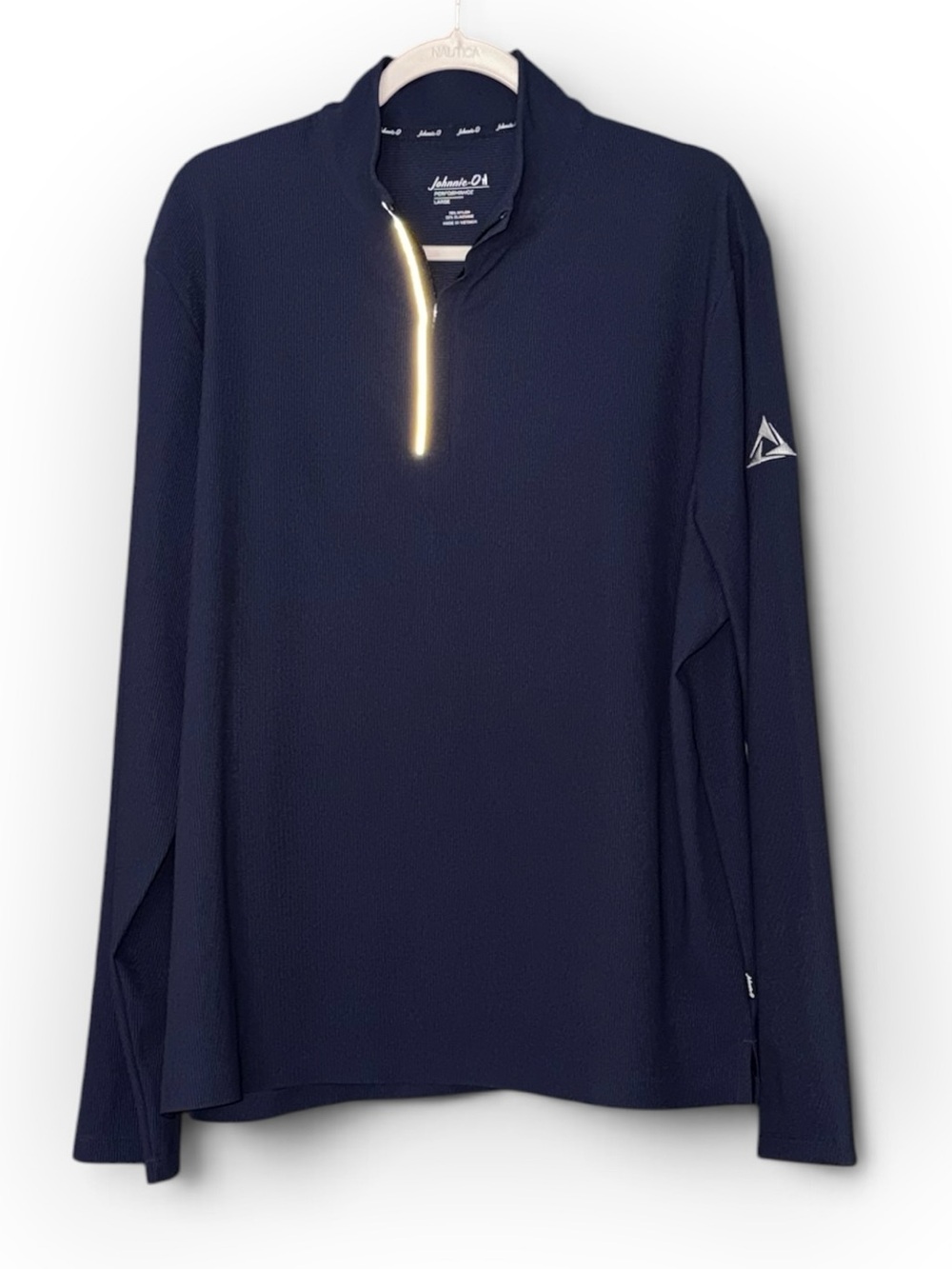 Johnnie-O Performance Quarter-Zip Navy Pullover Style - Hoppin QZ Mens Large NWT